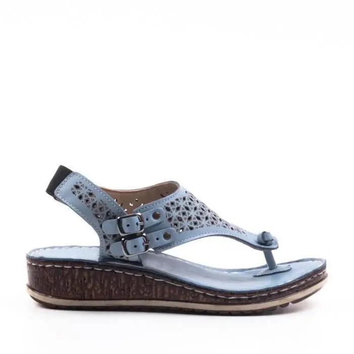 2020 New Style Wholesale Fashion Platform Thong Slippers Women and Lady Sandal Wedge Flip Flops Sandal Beach Slippers