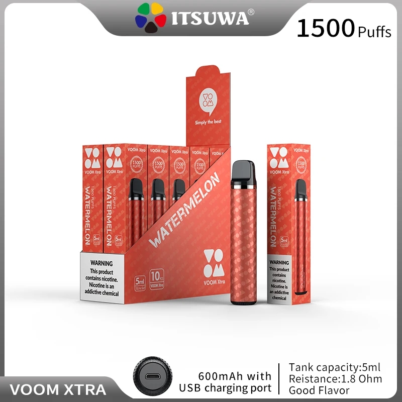 Itsuwa VOOM перезаряжаемое устройство картридж испаритель закрытая система капсулы лучшее качество