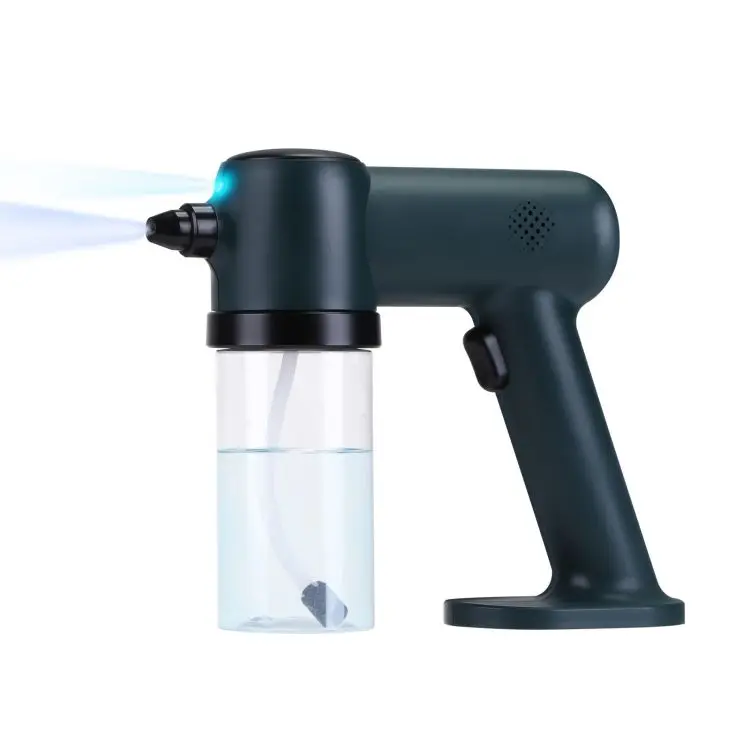 
USA ready stock nano mist sprayer Wholesales blue light steam gun air sterilizer fog machine disinfection nano spray gun 