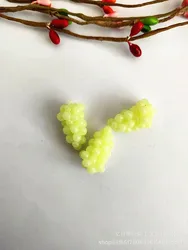 TPR material simulation fruit grape corn DIY slim accessories food and play accessories