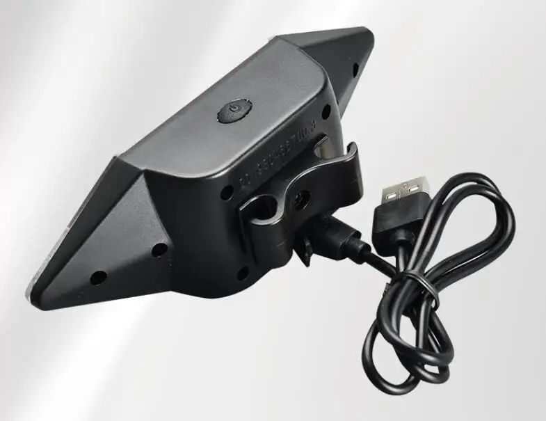 USB rechargeable bicycle turn signal wireless remote control bicycle tail light headlight mountain bike steering light