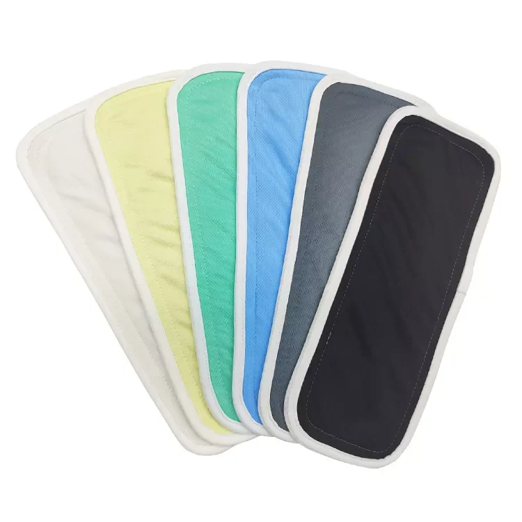 Ananbaby Reusable Organic Washable Pocket Baby Cloth Diapers With Insert Hemp 6 Layers Nappy Insert