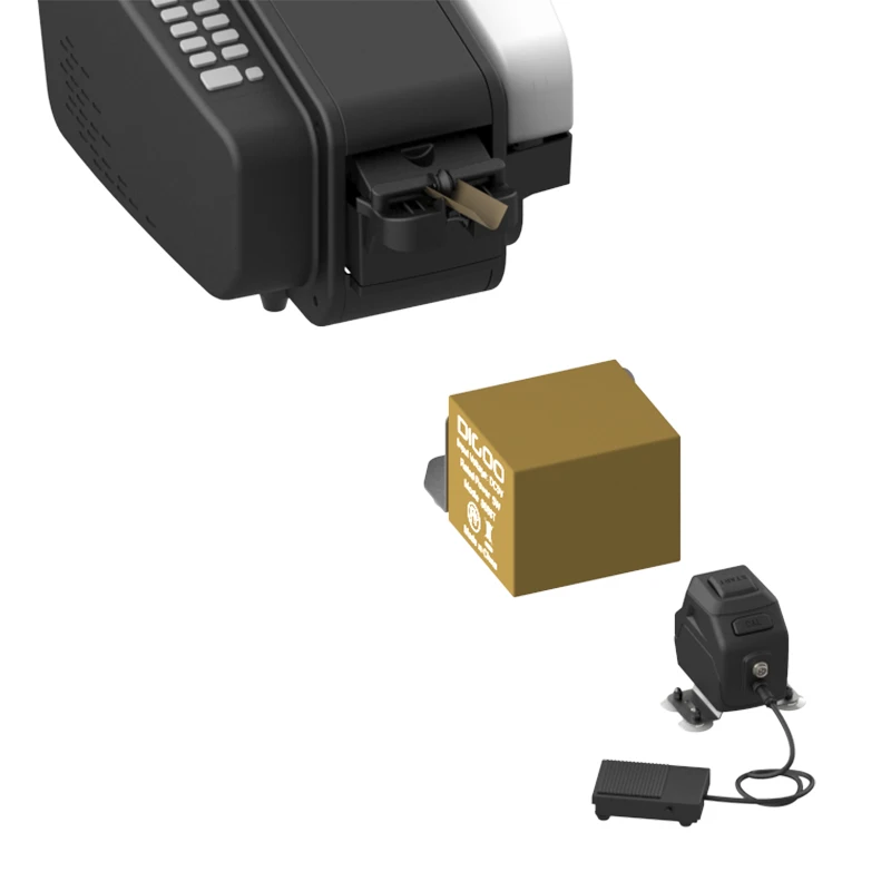 2024 New Automatic Tape Output Water Activated Kraft Paper Gummed Tape Dispenser Detector For Measure Carton Size