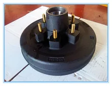 trailer hub Camper  brake drum PCD 139.7mm Trailer accessories for rv use