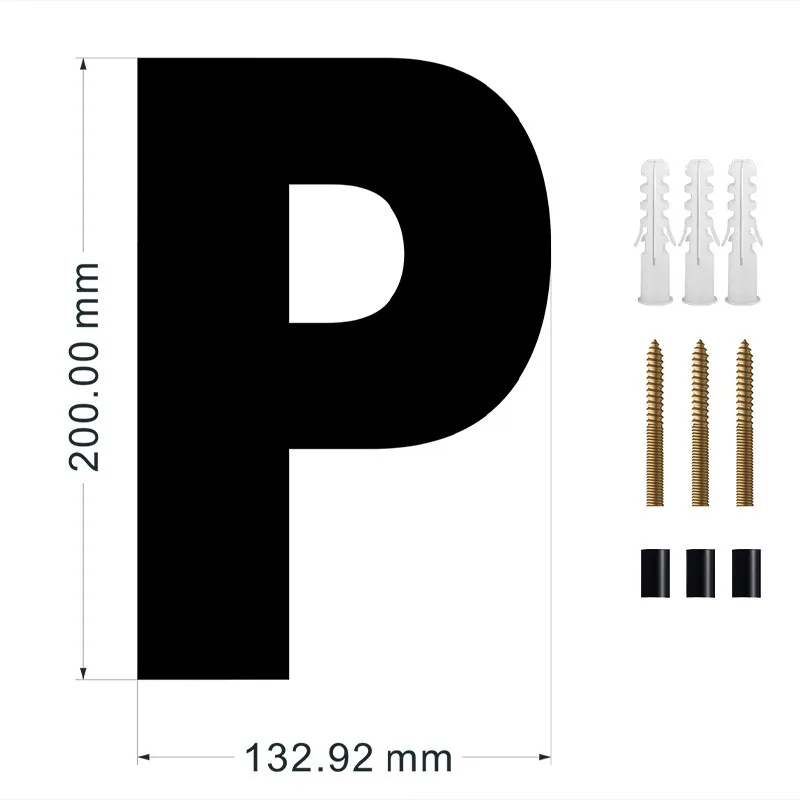 Company custom logo  8 inch 20CM   letter  house numbers hotel business logo signage