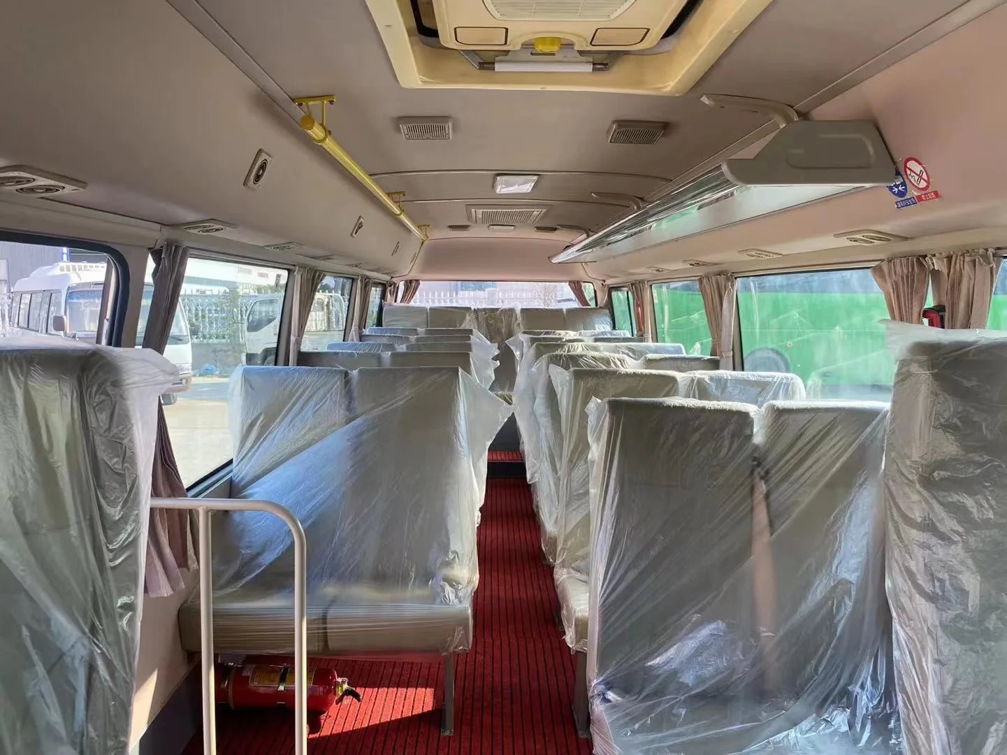 Brand new Cheap low price  Toyota style Coaster 30 seats Passenger Bus 2016 Toyota Coaster Bus