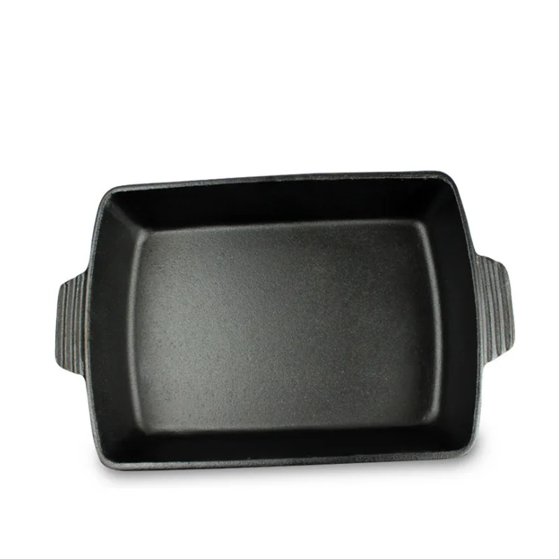 Japanese square barberque stove pizza charcoal grill pan