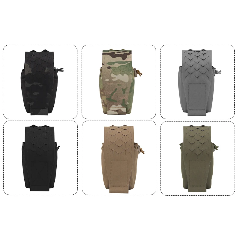 SABADO Molle Tactical Vest SPUD Multi-Purpose Camouflage Double 5.56 7.62 Mag Magazine Bag Tactical Radio Pouch