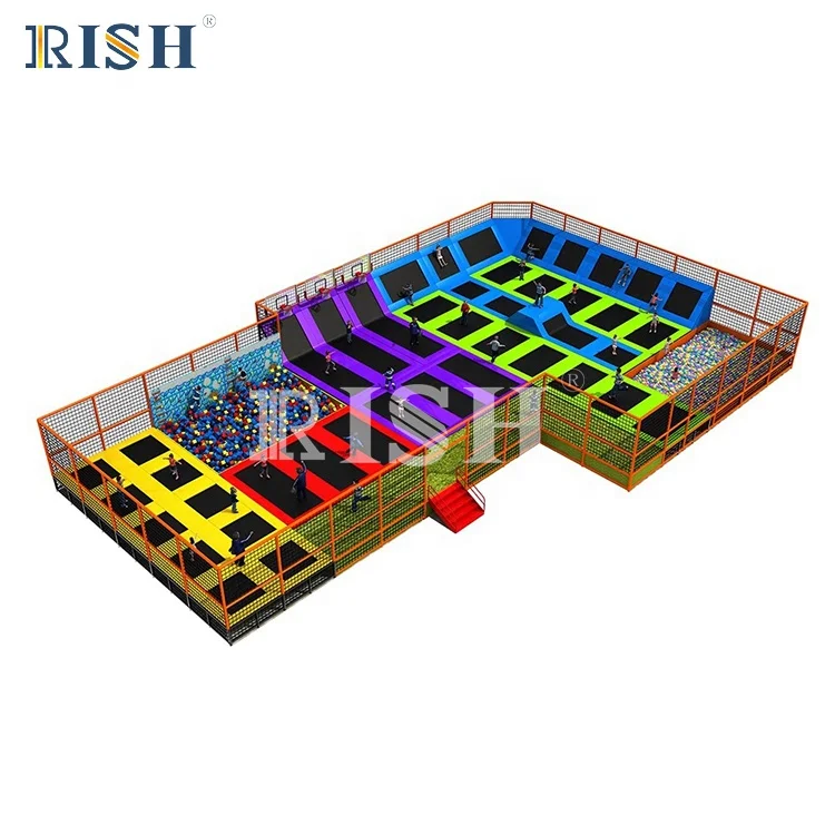 
Superior Quality Indoor simple cheap Jumping Trampoline Bed 