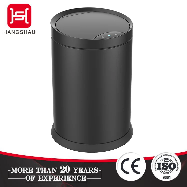 6L golden automatic trash can