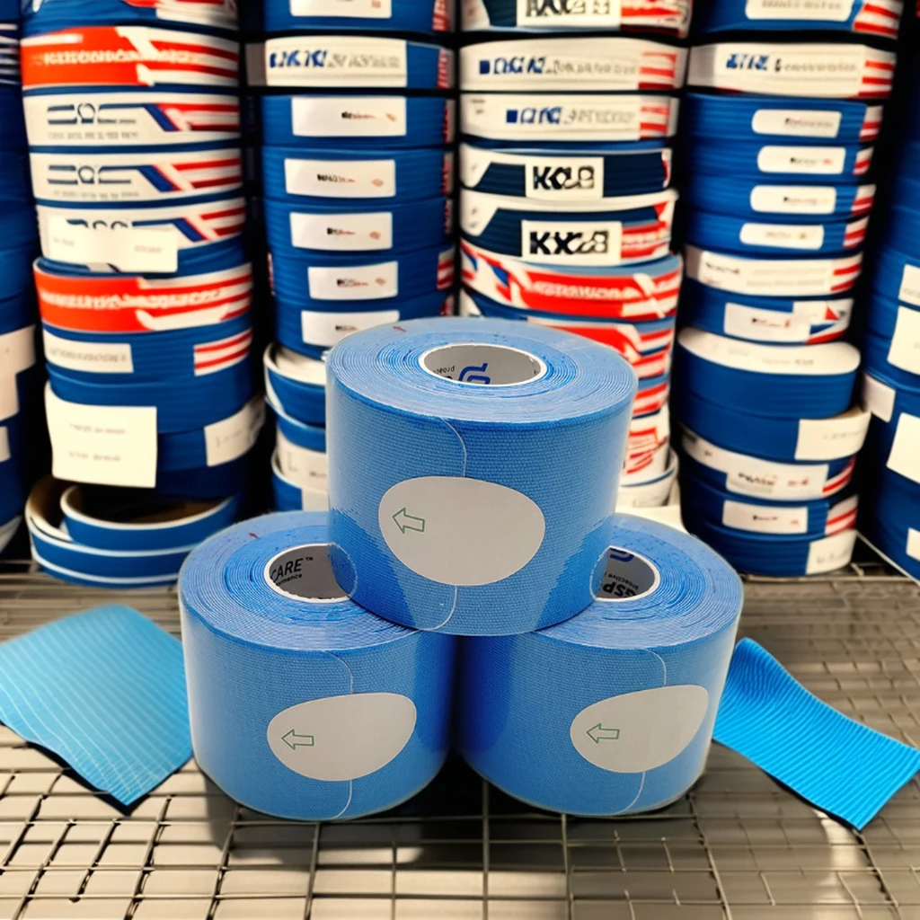 Cotton Shoulder Muscle Tape Waterproof Athletic Sports Tape OEM Accepted High Quality Elastic Custom Kinesiology Tape Wholesale