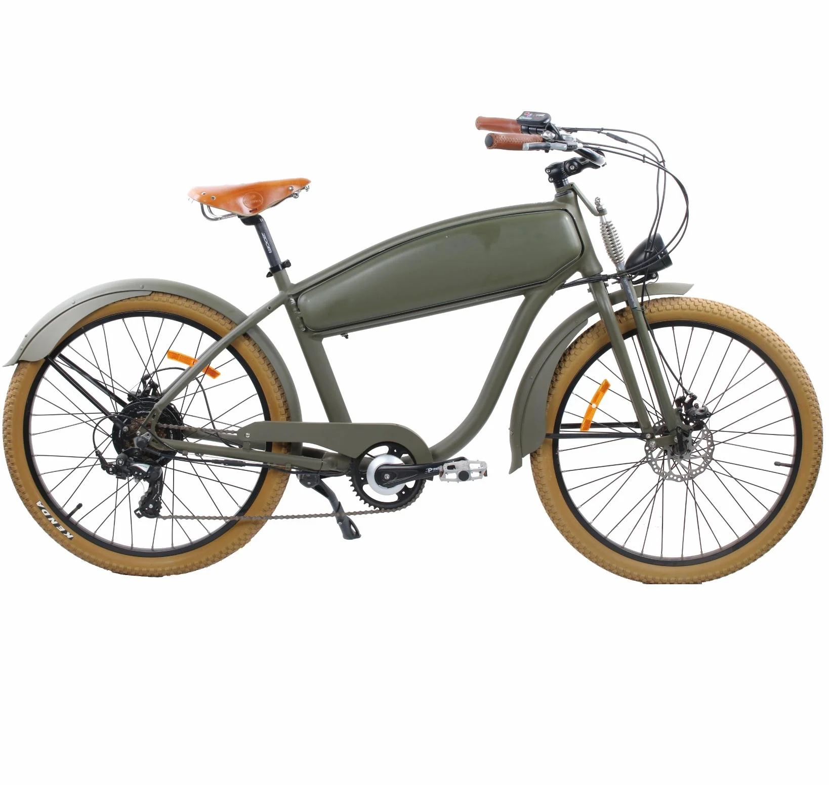 Chinese factory Hot selling fat tire electric retro bicycle with hidden lithium battery max 20Ah powered bike 48V 500W eBike