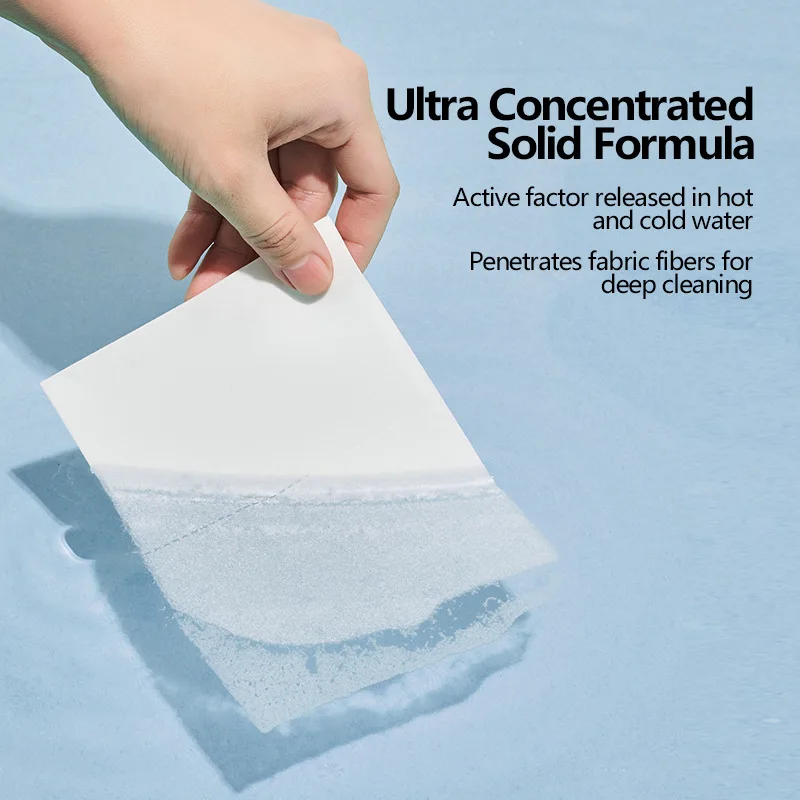 New Arrivals Free Fragrance Biodegradable Laundry Detergent Sheets Organic Laundry Detergent Strips Made in China