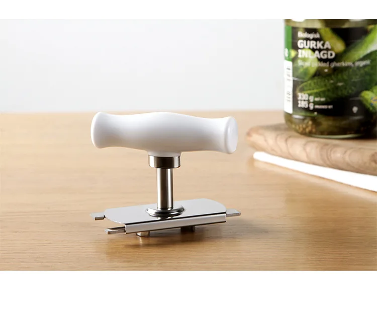 Stainless Steel Cans Bottle Opener  Labor-Saving Adjustable Screw Can Jar Opener For Kitchen