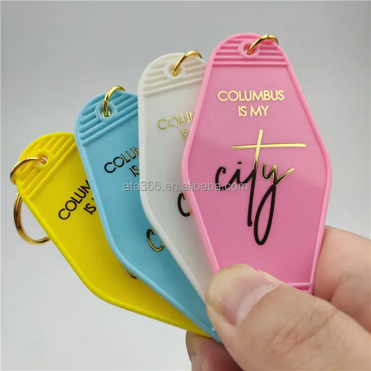 7 Custom Plastic Motel Keychain Print Design Promotion AcrylicPlastic Keychain Blank Motel Key Hotel Motel Keychain Blank Bulk