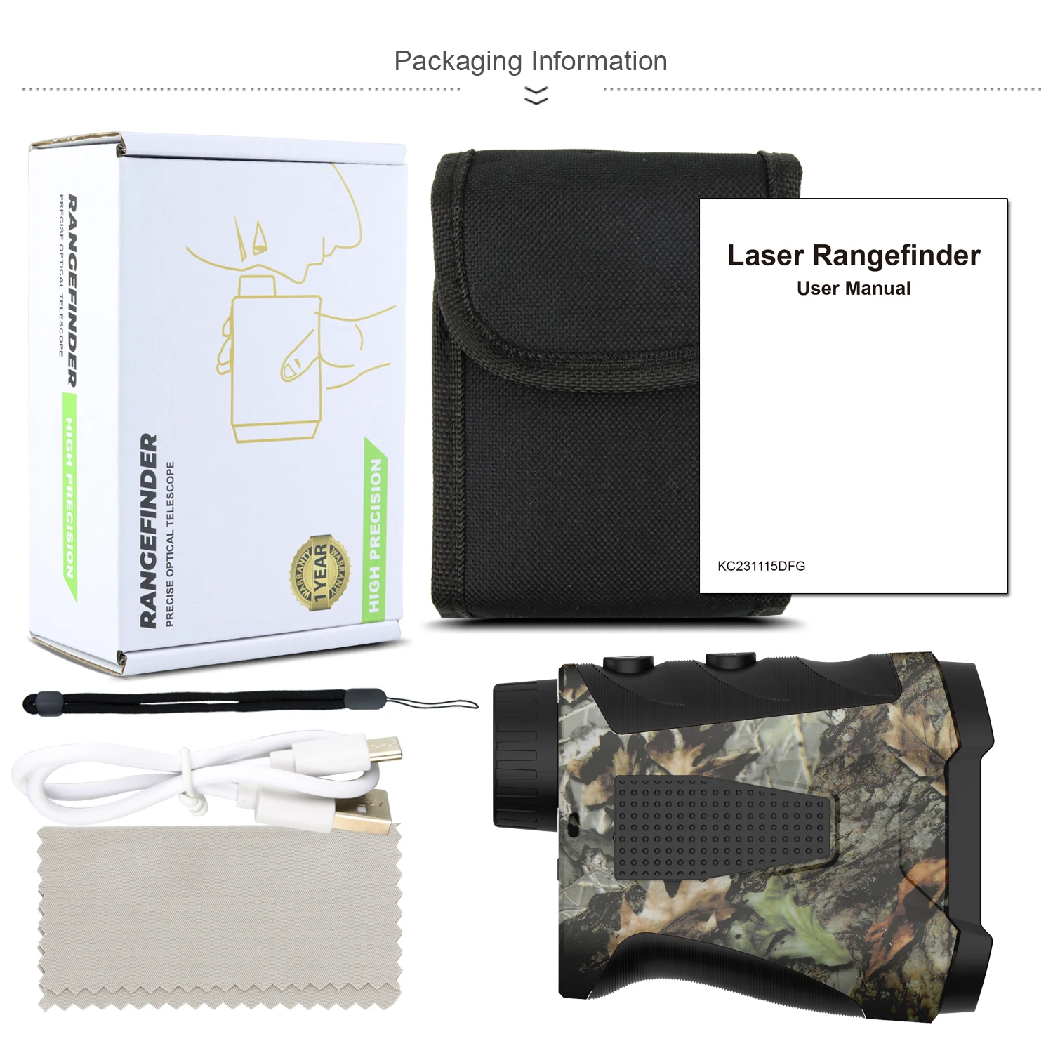 1000m Golf Range Finder Professional Distance Measuring Equipment Outdoor Sport Telescope Hunting Rangefinders