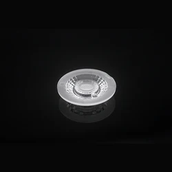 Manufacturer 35mm PMMA PC Plastic Optical LED Lens Indoor Retail Led Lenses Down Light  Track light lens LES 6-9mm TIR LED Lens