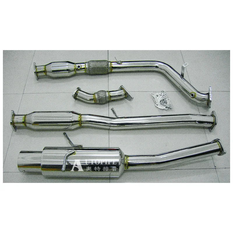 Индивидуальные выхлопные трубы Catback для Subaru WRX 02-06 из нержавеющей стали