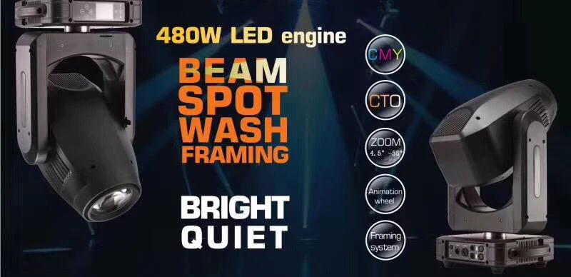480w led moving head light for decoration wedding par