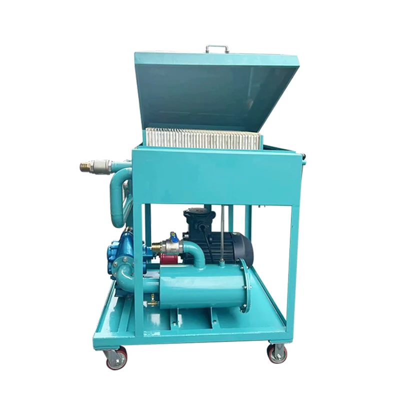 LY Series Pressure Plate Frame Waste Oil Filter Fully Automatic Lubricating Oil Filter Machine