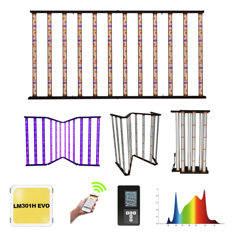 4x8ft 1200 Вт 1500 Новый samsung lm301h evo мятно-белый полный спектр светодиодный свет выращивать нас в наличии 2023 лучшие гидропоники