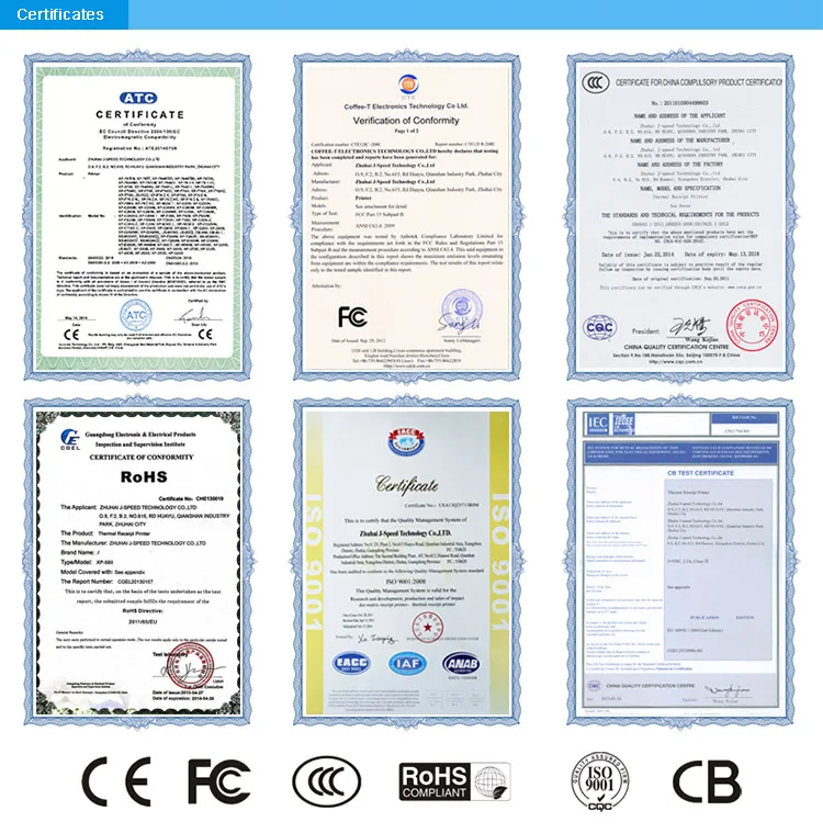 58mm  desktop  ticket blue tooth thermal mini printer 2inch high quality  XP-233B