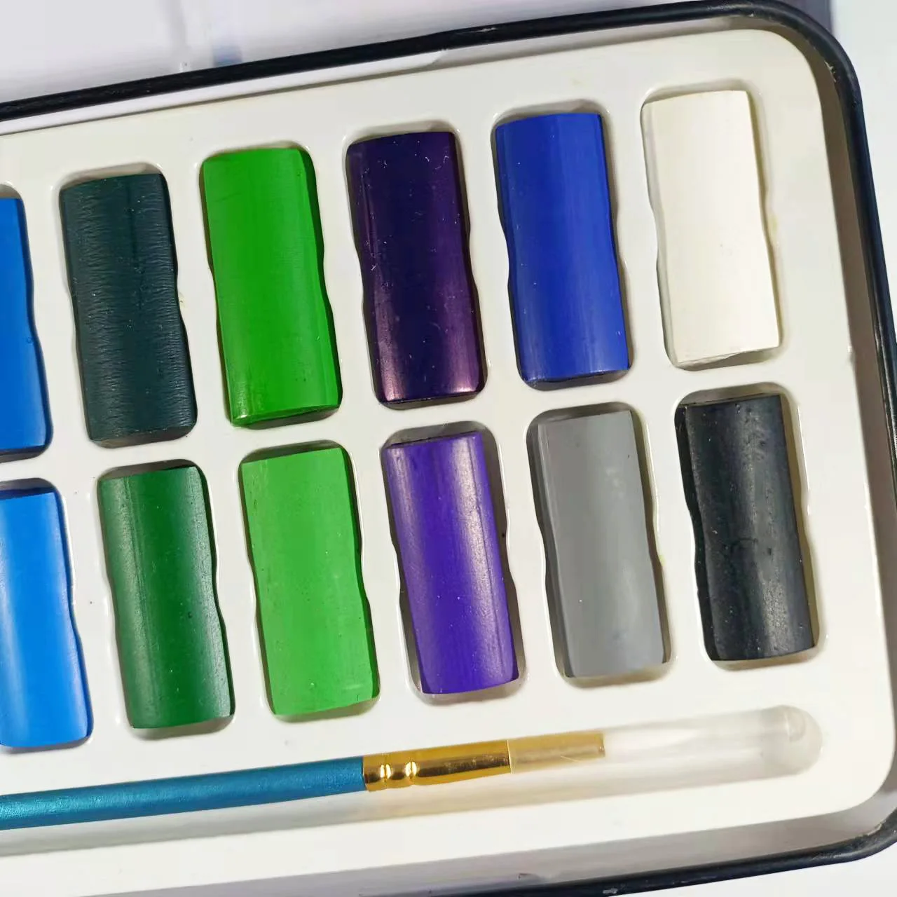 Лидер продаж, художественные принадлежности, высококачественные наборы для рисования маслом акварелью, 24 цвета