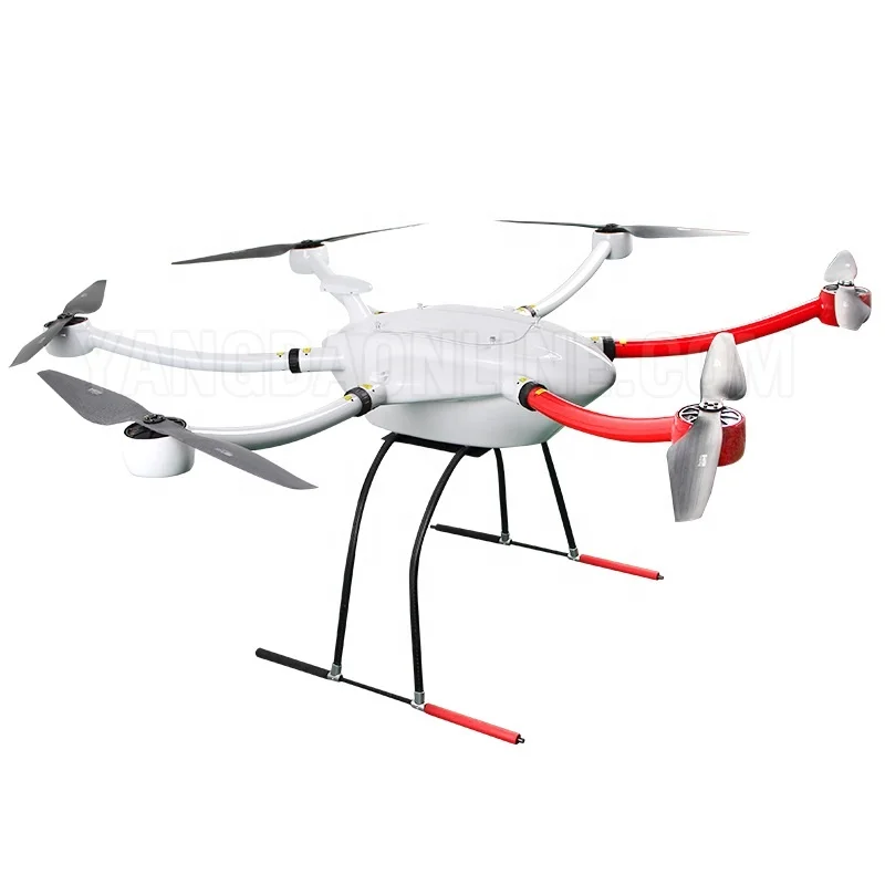 YANGDA Long Endurance Hexacopter Drone Frame for Professional Industrial Heavy Lift Delivery UAV Carbon Fiber