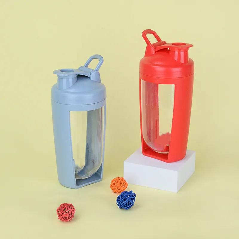 Wholesale Gym Fitness Sports Bpa Free Plastic Spice Custom Logo Gym Empty Glitter Protein Shaker Bottle