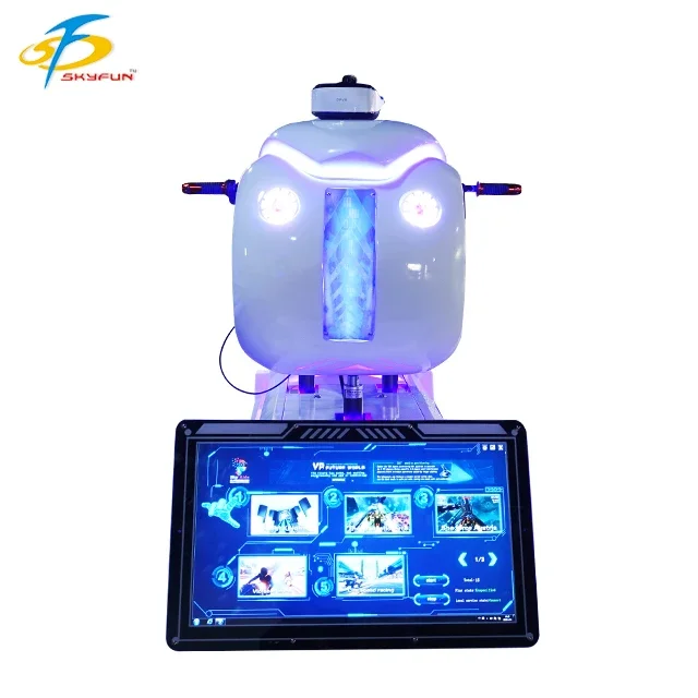 Virtual Reality VR Racing Simulator Motorcycle Motion Simulator VR 9D Car Racing Game Machine