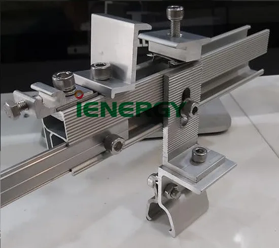 Hot Sale Pitched Roof Clamps L Foot Solar Mounting Brackets For Tin Roof clamps solar mounting