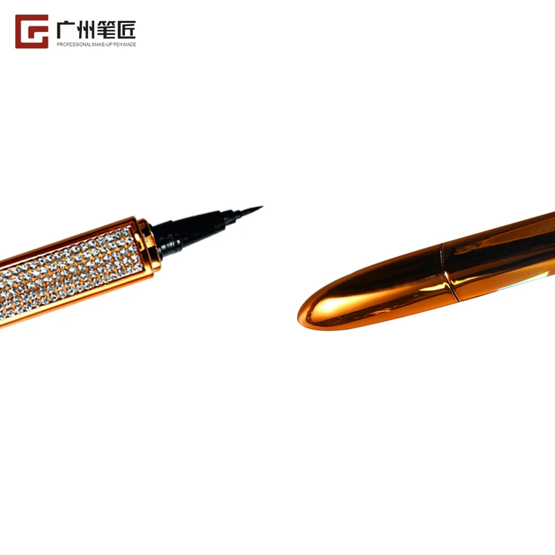 Black OEM ODM Vegan Cruelty Free Natural Waterproof Organic Custom Logo Eye Liner Pen Pencil Liquid Eyeliner Private Label