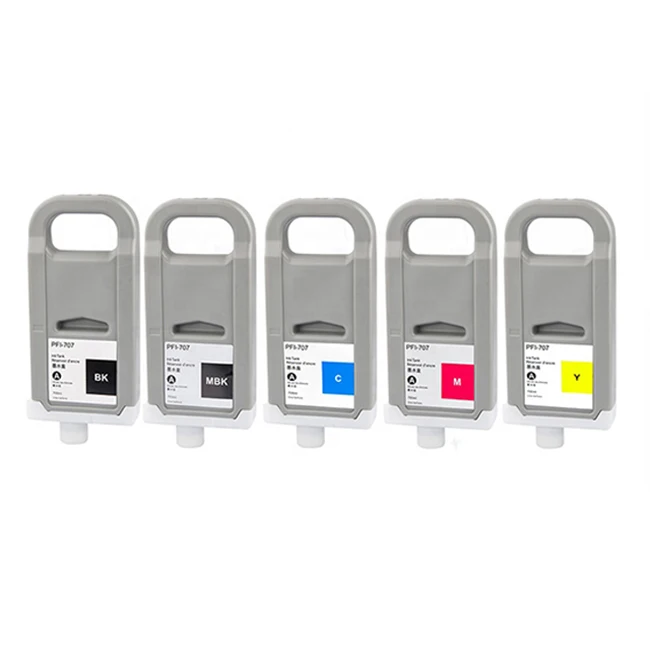 Pfi707 Pfi 707 Ink Cartridge Compatible For Canon Ipf 830 840 850 Ipf830 Ipf840 Ipf850 Printer