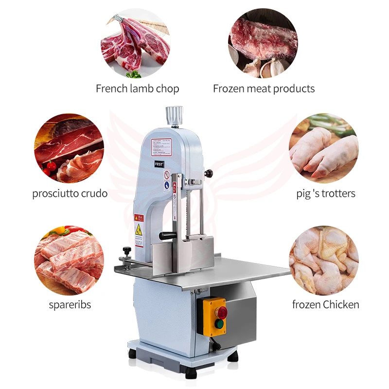 Business restaurant hotel high efficiency and energy saving automatic waterproof bone saw machine