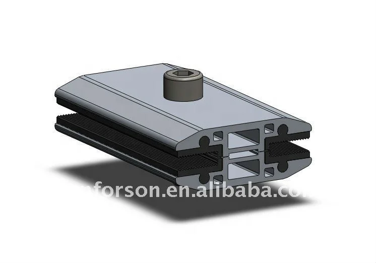 Solar Panel Fixing Middle Clip For Solar Installation/Aluminum Roof Clamp/Solar Panel Mid Clamp