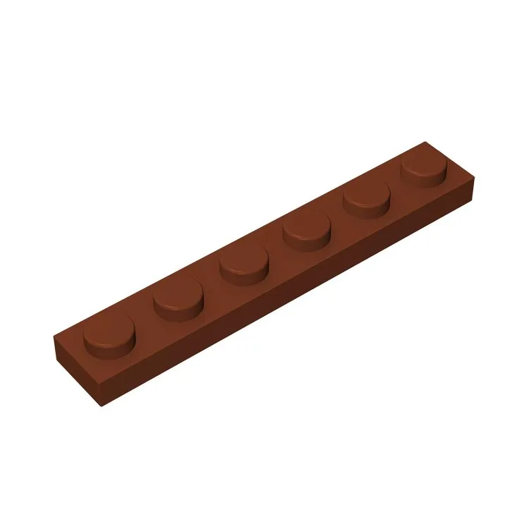 NO.3666 DIY Kids Toy Construction Block Sets 1x6 Brick Plate MOC Bricks Building Blocks Storage & Accessories