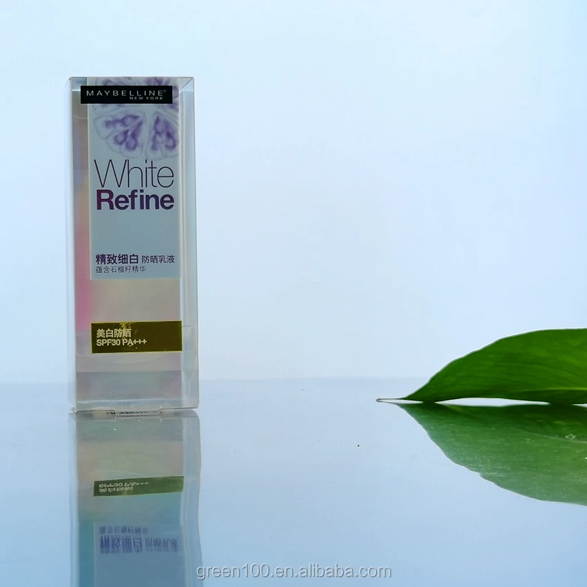 Most repeat customers Clear PVC/PET Recyclable Material Folding plastic Transparent pvc boxes for cosmetics