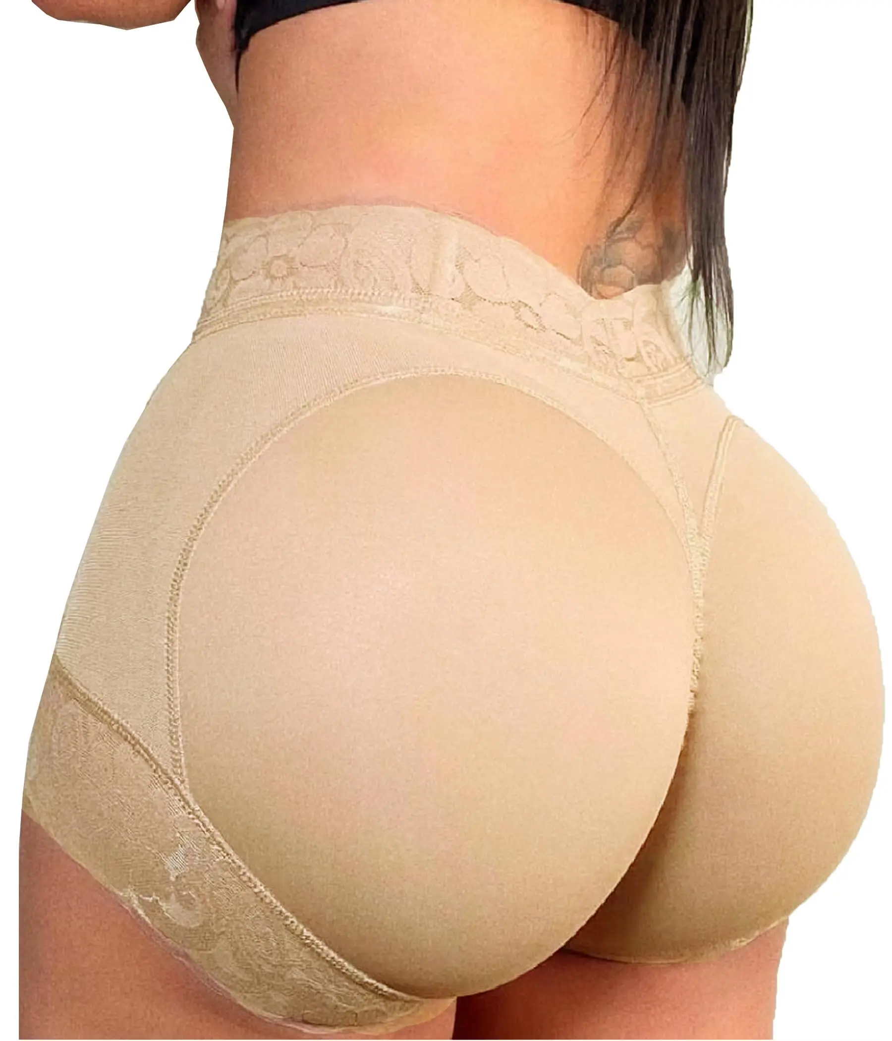 Wholesale  Spandex High Waist Body Shaper Tummy Control Butt Lifter Shapewear Panty for Women