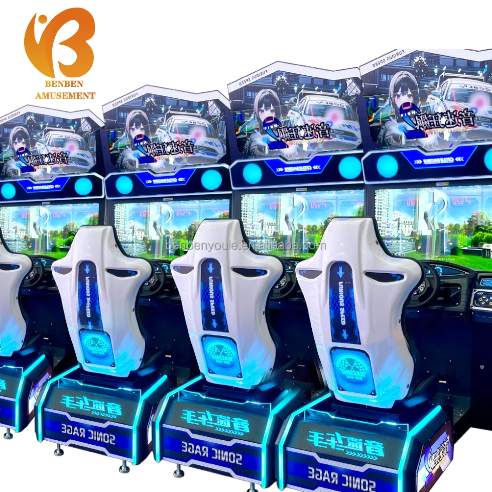 Amusement Park car racing simulator game machine arcade car racing machine