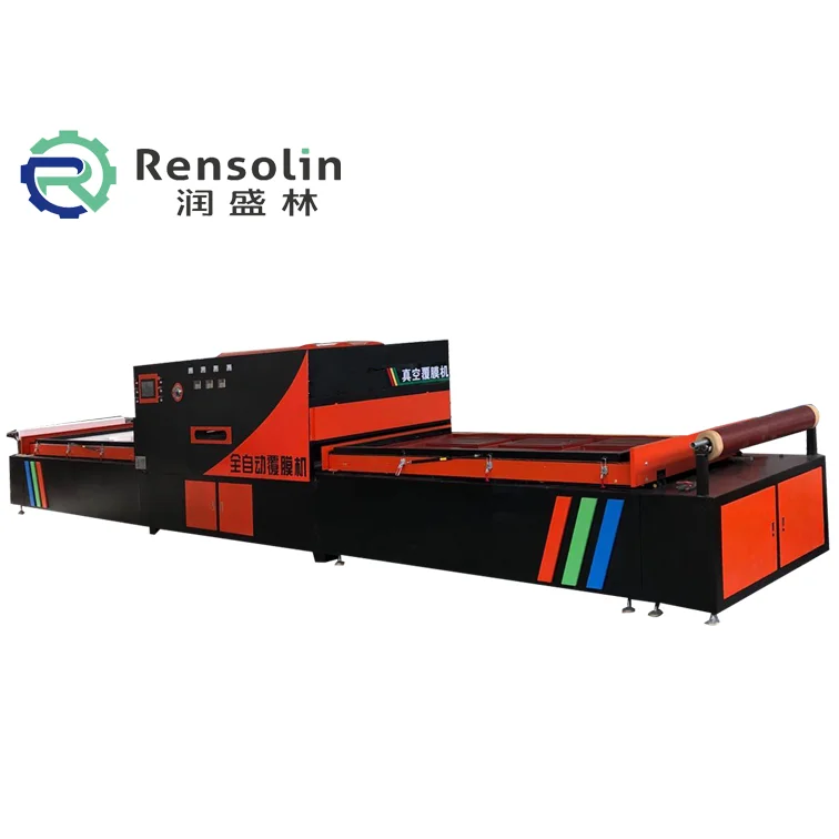 pvc vacuum laminating machine Double workbench pvc vacuum laminating machine high efficiency  vacuum laminating machine