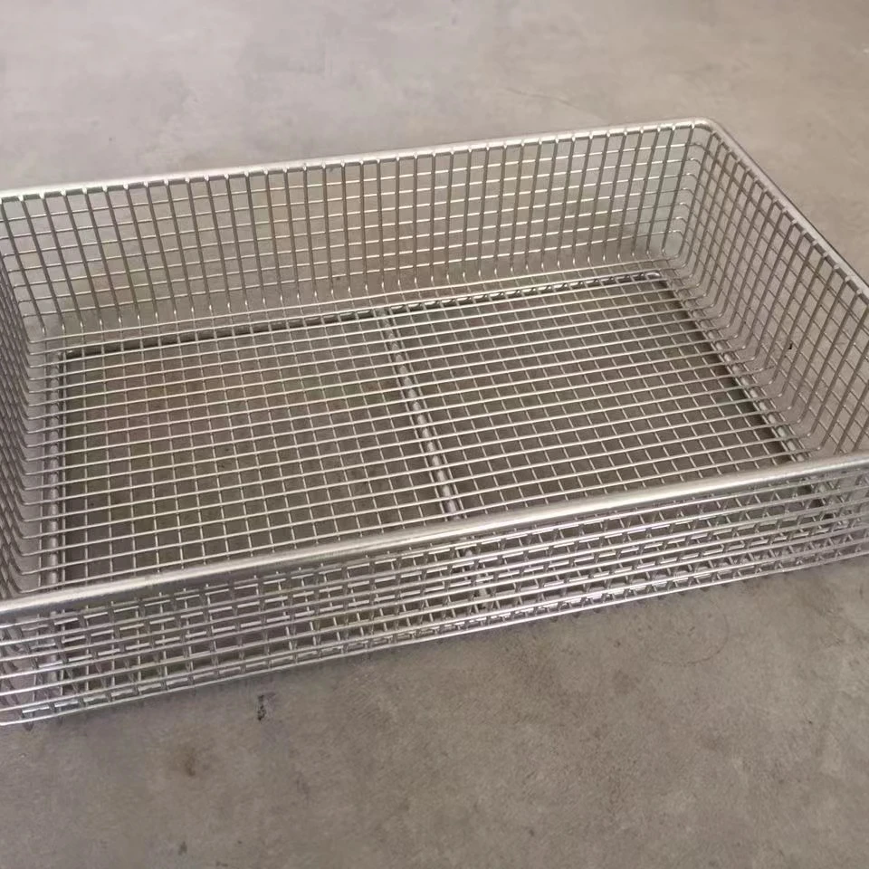 Multifunction stainless steel wire mesh filter baskets 304 stainless steel wire mesh basket for Home