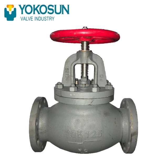 JIS F7375 CAST IRON 10K SCREW-DOWN CHEK GLOBE VALVES