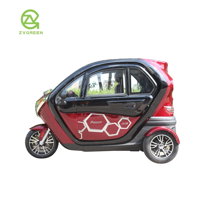 
China 3 wheel scooter disabled enclosed adult electric tricycle electric scooter 1000w 