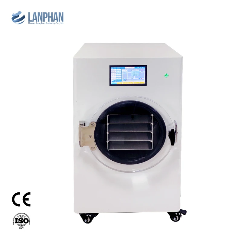 commercial vegetable small mini size freeze dryer trays black medium 4 vacuum freezing drying for lab home use