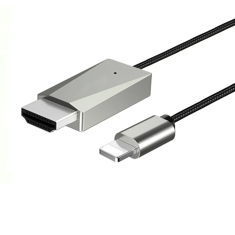 2m Light ning To HDMI Cable Adapter TV 1080P HD Digital AV otg adapter Converter for iPhone ipad Same Screen