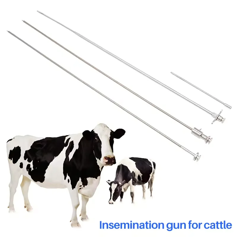Three Types Cattle Sperm Guns Cow Artificial Insemination Equipment Bull Sperm Delivery Gun