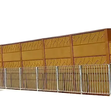 Factory wholesale of sound barriers for road soundproof traffic Sound Acoustic residential Noise Barrier wall panel acoustic