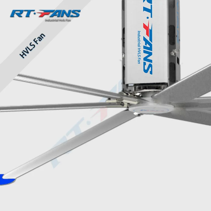 RTFANS High Quality Industrial Exhaust Fan 24ft Ventilation HVLS  fan