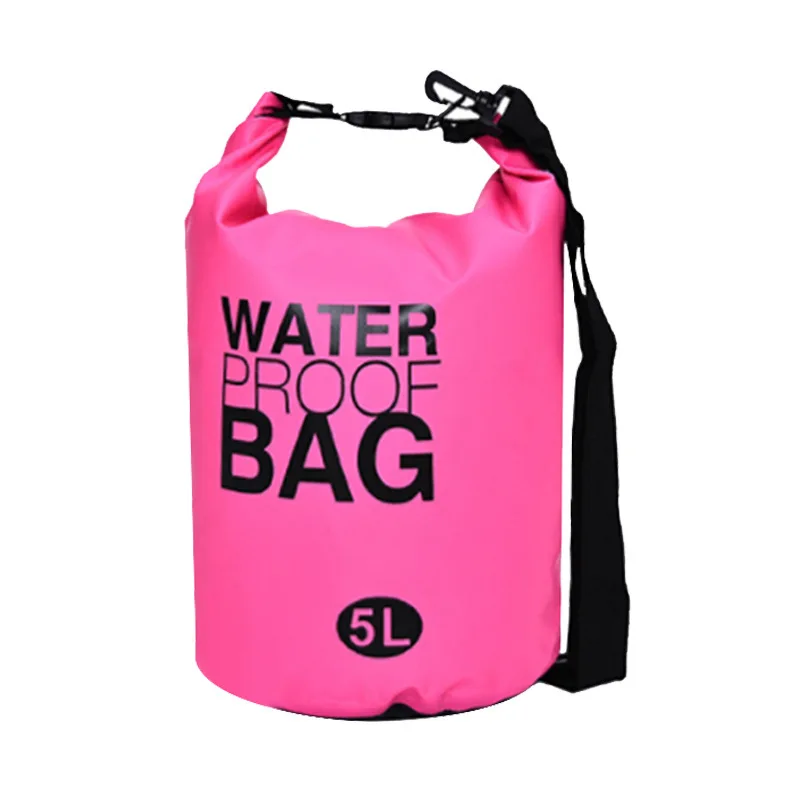 Environmentally Friendly Waterproof Snorkeling Bag Foldable 5L Shoulder Anti-Water Bucket Bag Dry Bags