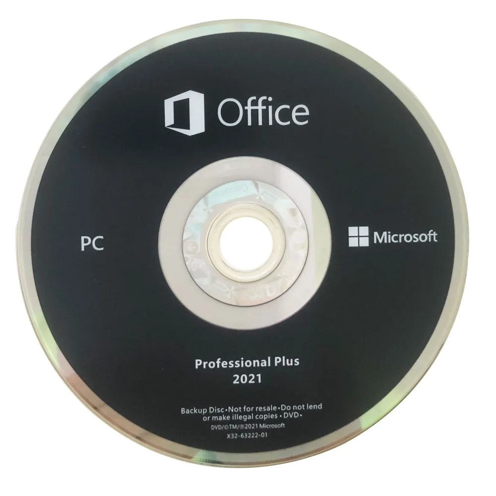 Офис 2021 Pro Plus DVD Розничная коробка офис 2021 Профессиональный плюс ключ DHL быстрая доставка